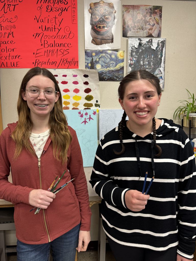 Congratulations to BKW juniors Rena Bradt (left) and Sadie Poole for being recognized by the National Museum of Racing and Hall of Fame.